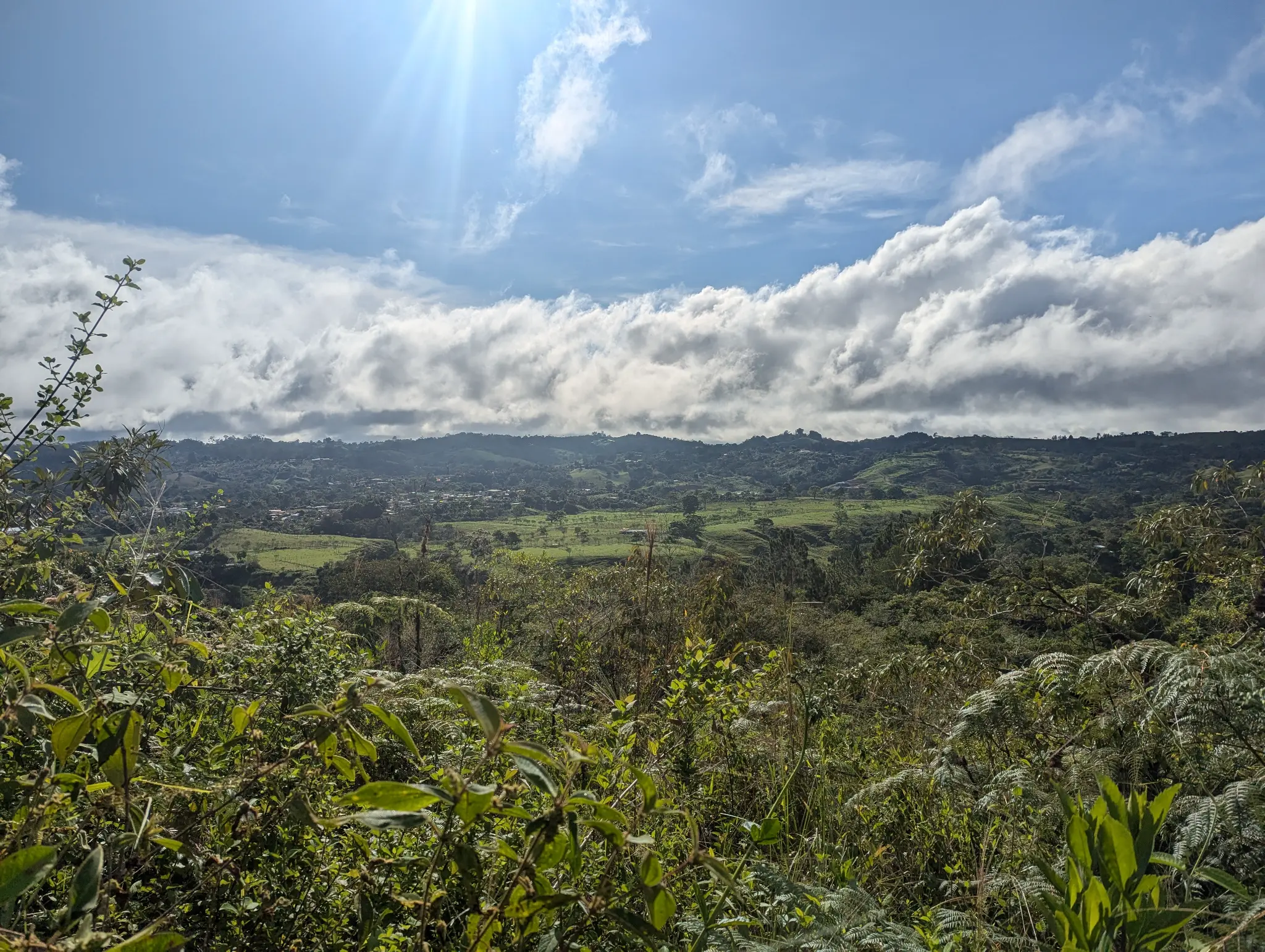 View to the South East from Finca Sylvatica